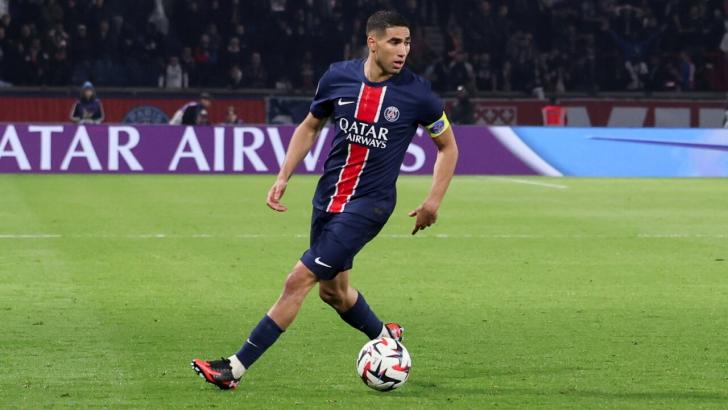 PSG and Morocco full-back Achraf Hakimi